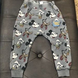 Zara Boy pants size 2-3 Mickey and friends